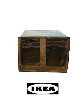 IKEA 12-pack Skubb Shoe Storage Boxes with Mesh Front Panels